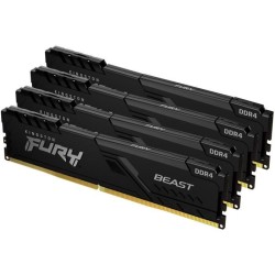 Mémoire Kingston FURY Beast 128 Go (4 x 32 Go) DDR4 3200 MHz CL16
