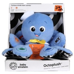 BABY EINSTEIN Peluche, doudou, Poulpe marin Toudou Octoplush™ - Bleu