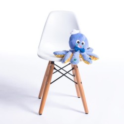 BABY EINSTEIN Peluche, doudou, Poulpe marin Toudou Octoplush™ - Bleu
