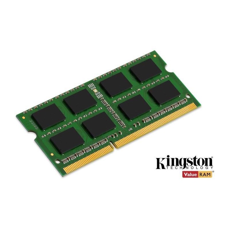 KINGSTON - Mémoire PC Portable ValueRAM SO-DIMM DDR3 - 4Go (1x4Go) - KINGSTON - Mémoire PC Portable ValueRAM SO-DIMM DDR3 - 4Go (1x4Go) -