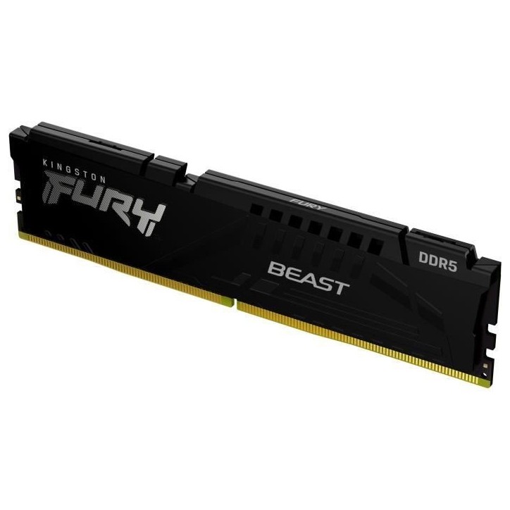 KINGSTON TECHNOLOGY Beast RAM DDR5 16 Go (2 x 8 Go) 5600 MHz CL40 KINGSTON TECHNOLOGY Beast RAM DDR5 16 Go (2 x 8 Go) 5600 MHz CL40