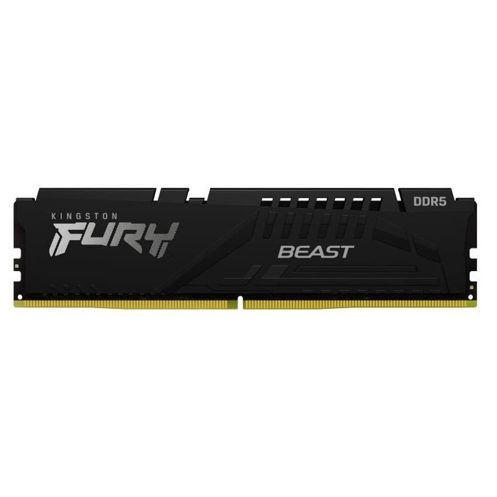 Mémoire RAM - KINGSTON - FURY Beast - 16 Go (2 x 8 Go) - DDR5 - 6000 MHz CL36