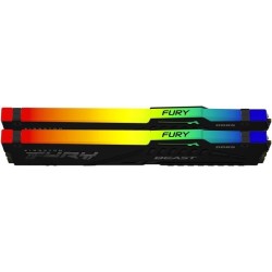 Mémoire DDR5 - KINGSTON - FURY Beast RGB EXPO - 32 Go (2 x 16 Go) - 6