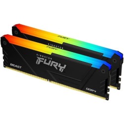 Mémoire DDR4 - KINGSTON - FURY Beast - 32 Go (2 x 16 Go) - 3600 Mhz -
