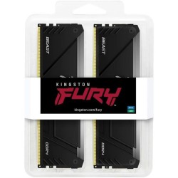 Mémoire DDR4 - KINGSTON - FURY Beast - 32 Go (2 x 16 Go) - 3600 Mhz -