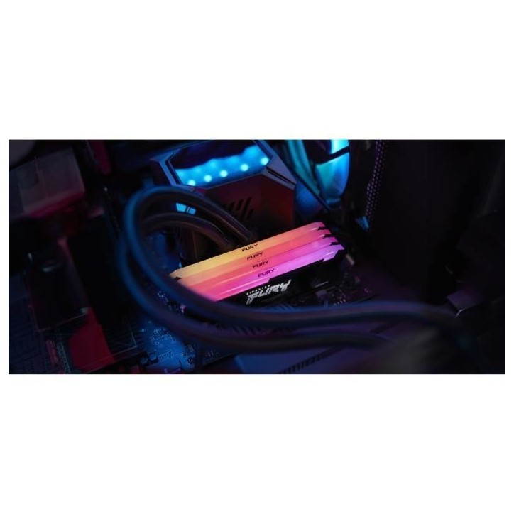 Mémoire DDR4 - KINGSTON - FURY Beast - 32 Go (2 x 16 Go) - 3600 Mhz - CL18 Mémoire DDR4 - KINGSTON - FURY Beast - 32 Go (2 x 16 Go) - 3600 Mhz - CL18
