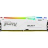 Mémoire DDR5 - KINGSTON - FURY Beast White RGB EXPO - 32 Go (2 x 16 G