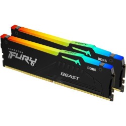 Mémoire DDR5 - KINGSTON - FURY Beast RGB EXPO - 32 Go (2 x 16 Go) - 6