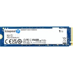 KINGSTON - NV3 - SSD Interne - 1 To - PCIe 4.0 NVMe M.2 2280