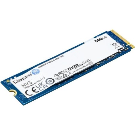 KINGSTON - NV3 - SSD Interne - 500 Go - PCIe 4.0 NVMe M.2 2280