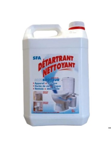 Détartrant nettoyant pour produits SFA - SFA - 5 litres