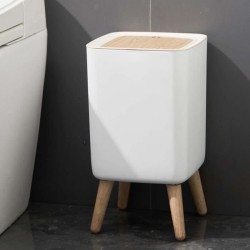 Poubelle sur pied de salle de bain push - MALMO SQUARE - KITCHEN MOVE