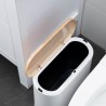 Poubelle de salle de bain étroite push - ALDO - KITCHEN MOVE - 10 L -