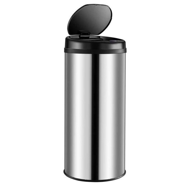 KITCHEN MOVE Poubelle de cuisine automatique - Inox - Argent - 50L ARTIC KITCHEN MOVE Poubelle de cuisine automatique - Inox - Argent - 50L ARTIC