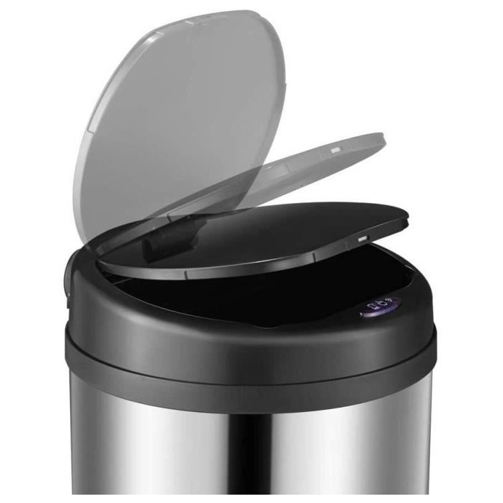 KITCHEN MOVE Poubelle de cuisine automatique - Inox - Argent - 50L ARTIC KITCHEN MOVE Poubelle de cuisine automatique - Inox - Argent - 50L ARTIC