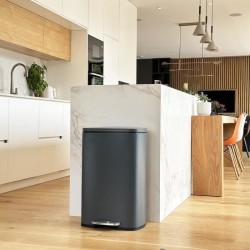 Poubelle de cuisine a pédale - ADMIRAL - KITCHEN MOVE - 50L - Design