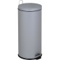 KITCHEN MOVE Poubelle de cuisine a pédale URBAN 30L - En acier Gris