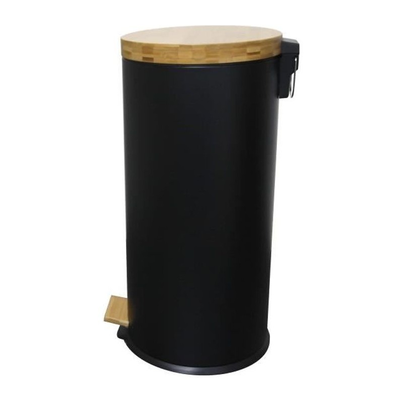 KITCHEN MOVE Poubelle de cuisine a pédale Forest - 30L - Noir mat KITCHEN MOVE Poubelle de cuisine a pédale Forest - 30L - Noir mat