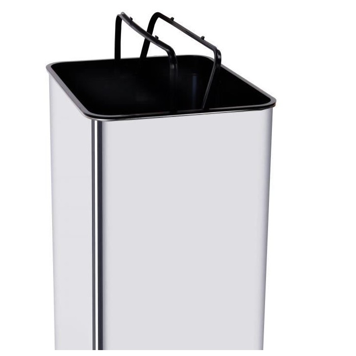 KITCHEN MOVE Poubelle automatique PARKSIDE - 50L - Inox avec cerclage