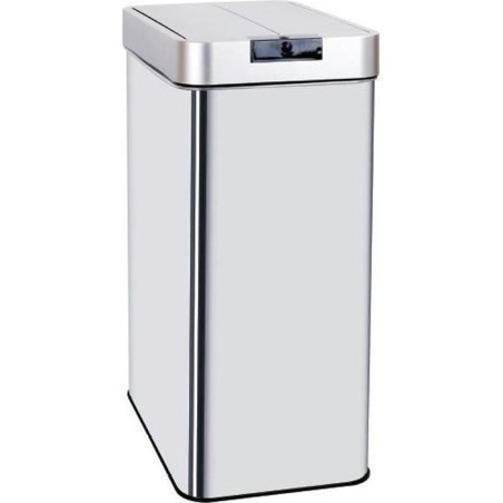KITCHEN MOVE Poubelle automatique SILVERLAKE - 60L - Inox avec cerclag
