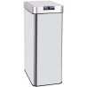 KITCHEN MOVE Poubelle automatique SILVERLAKE - 70L - Inox avec cerclag