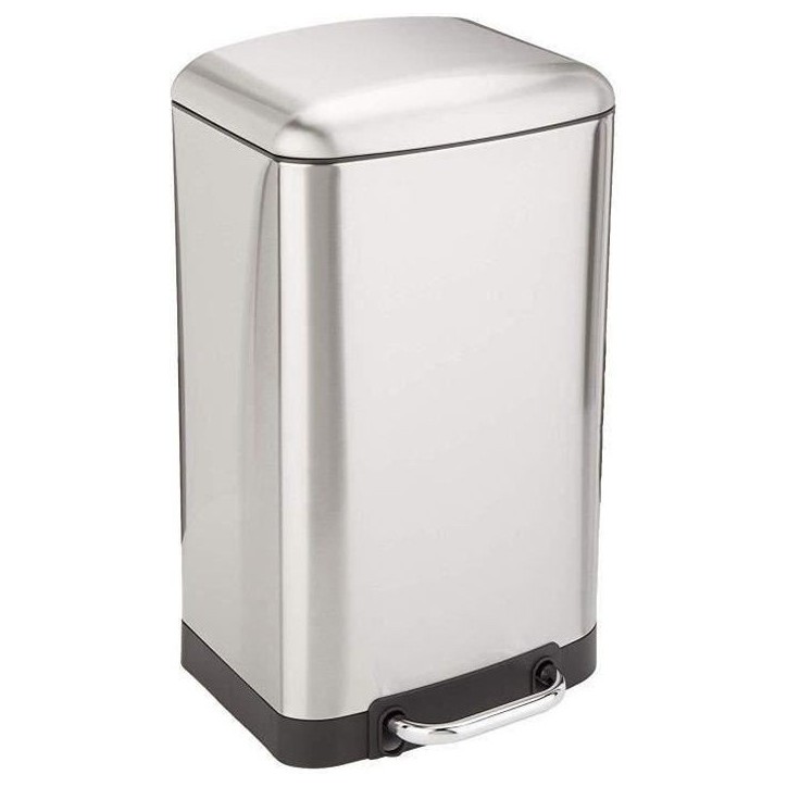 KITCHEN MOVE Poubelle a pédale GREENWICH - 30L - Inox KITCHEN MOVE Poubelle a pédale GREENWICH - 30L - Inox