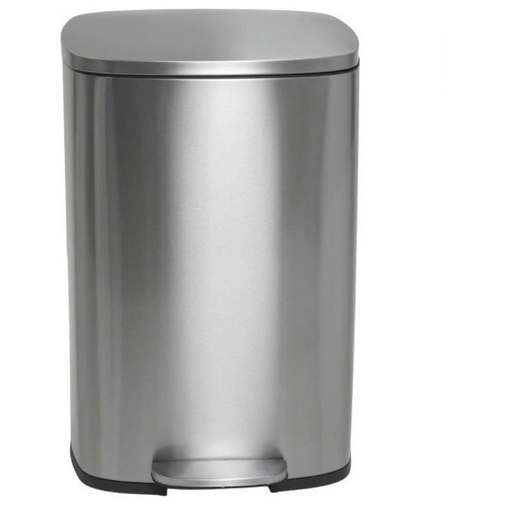 KITCHEN MOVE Poubelle de cuisine a pédale - Inox brossé - 50L - ADMIRAL KITCHEN MOVE Poubelle de cuisine a pédale - Inox brossé - 50L - ADMIRAL