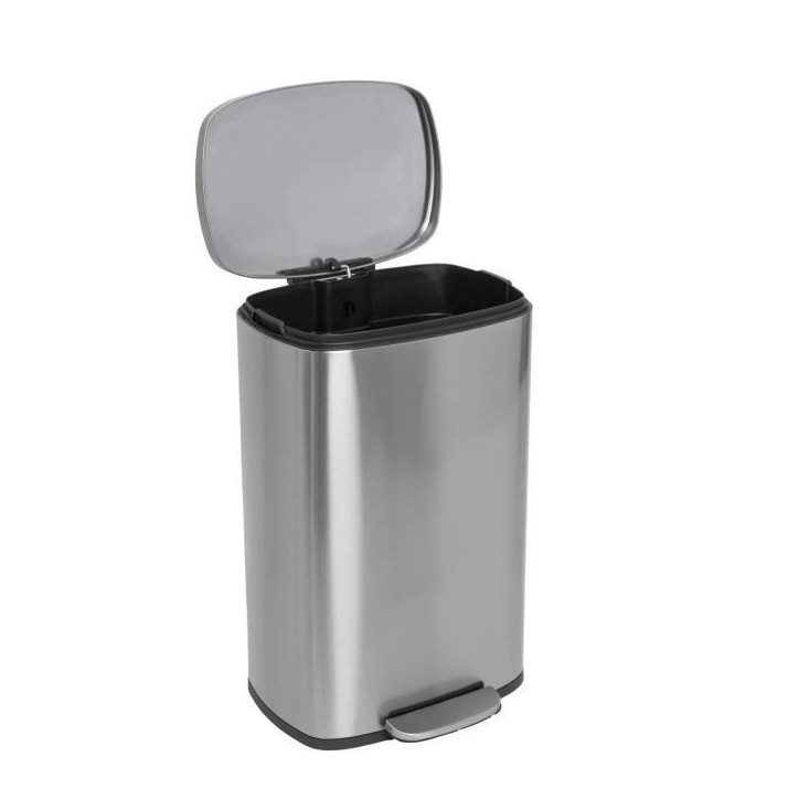 KITCHEN MOVE Poubelle de cuisine a pédale - Inox brossé - 50L - ADMIRAL KITCHEN MOVE Poubelle de cuisine a pédale - Inox brossé - 50L - ADMIRAL