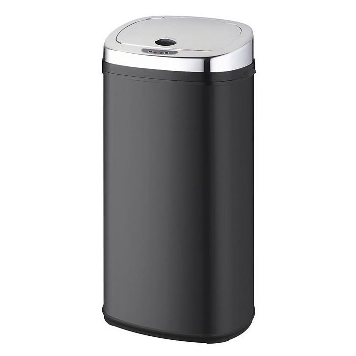 KITCHEN MOVE Poubelle de cuisine automatique avec cerclage LARGO - 42 L - 32x25x64 cm - Noir KITCHEN MOVE Poubelle de cuisine automatique avec cerclage LARGO - 42 L - 32x25x64 cm - Noir