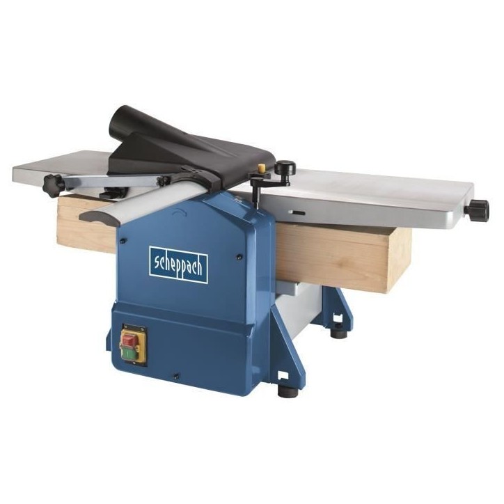 SCHEPPACH - Dégauchisseuse-Raboteuse 1500W largeur 254 mm / hauteur 120mm équipé de 2 fers en acier rapide - HMS1070 SCHEPPACH - Dégauchisseuse-Raboteuse 1500W largeur 254 mm / hauteur 120mm équipé de 2 fers en acier rapide - HMS1070