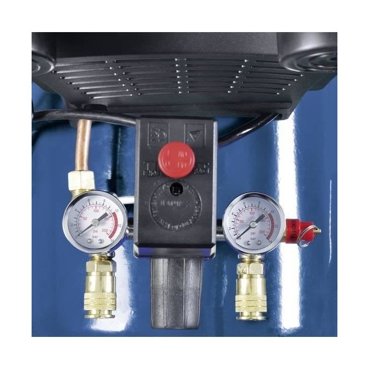 Compresseur d'air horizontal Scheppach HC54 - 50L - 1500 W - 8 bars - 2 CV Compresseur d'air horizontal Scheppach HC54 - 50L - 1500 W - 8 bars - 2 CV