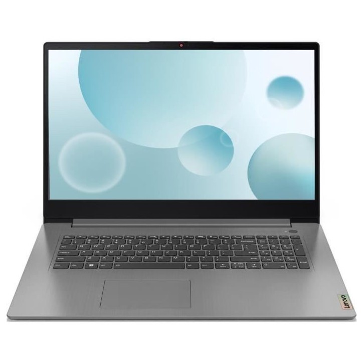 PC portable LENOVO IdeaPad 3 17IAU7 | Sans Windows - 17 FHD - INTEL i5-1335U - RAM 16 Go - SSD 512 Go - AZERTY