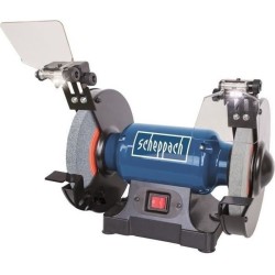 Touret a meuler - SCHEPPACH - SM200L - 500W - 2 disques - 2 éclairage
