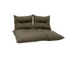 Kit palette classic - Matelas taupe + 2 coussins dossier - JARDIN PRIV