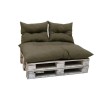 Kit palette classic - Matelas taupe + 2 coussins dossier - JARDIN PRIV