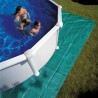 GRE - Kit Piscine hors sol acier ronde blanche Ø480 x 132 cm (Livrée