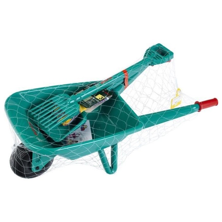Set de jardinage Bosch avec brouette, 4 pieces - KLEIN - 2752 Set de jardinage Bosch avec brouette, 4 pieces - KLEIN - 2752