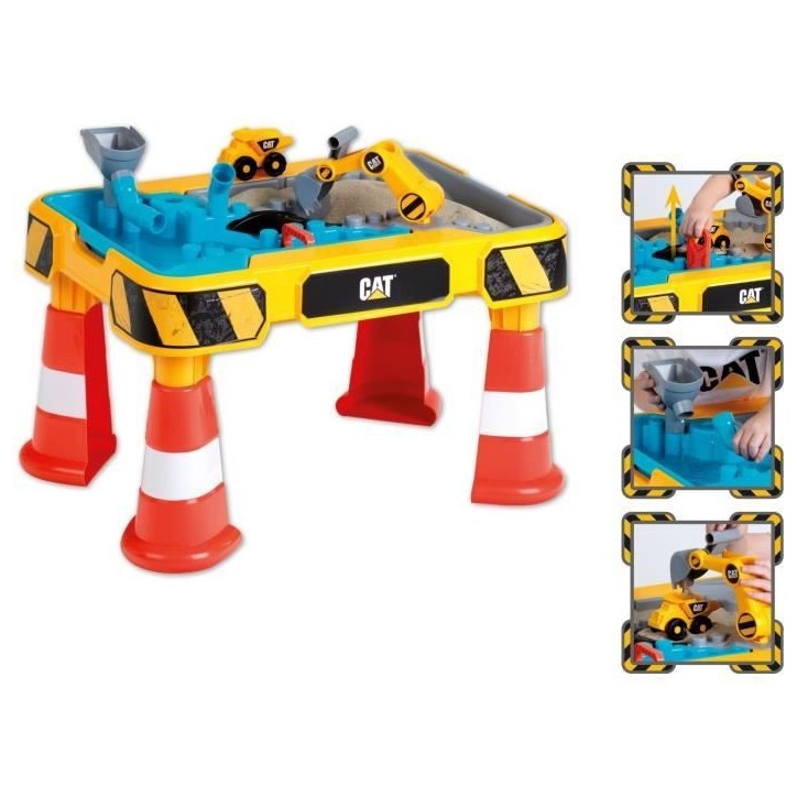 Table multi jeux sable et eau Caterpillar - KLEIN - 3237 Table multi jeux sable et eau Caterpillar - KLEIN - 3237