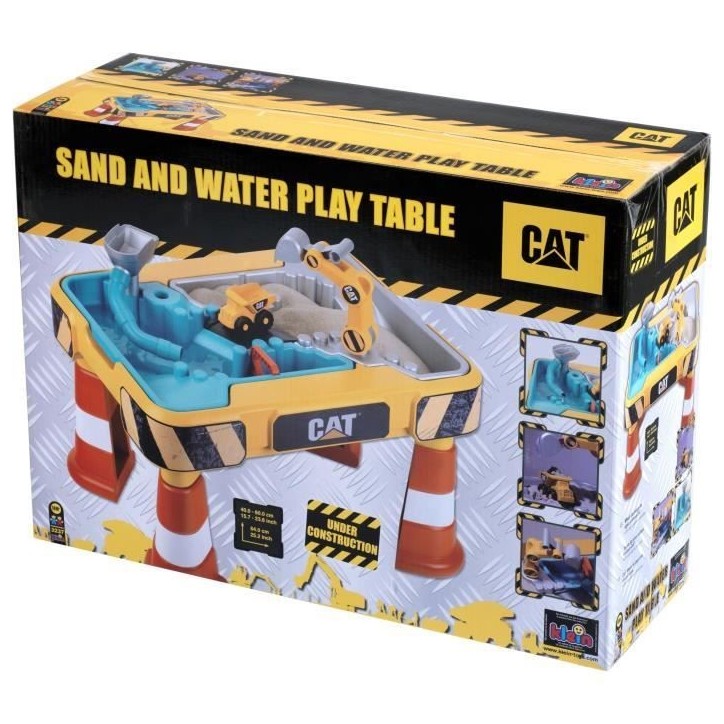 Table multi jeux sable et eau Caterpillar - KLEIN - 3237 Table multi jeux sable et eau Caterpillar - KLEIN - 3237