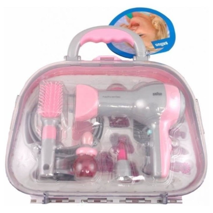 KLEIN - Mallette de coiffure Braun avec seche-cheveux électronique KLEIN - Mallette de coiffure Braun avec seche-cheveux électronique