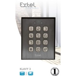 Clavier de codage filaire pour motorisation KLAVY 3 - EXTEL - En saill
