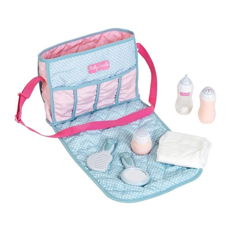 Sac a langer pour poupons Princess Coralie - KLEIN - 7 accessoires de Sac a langer pour poupons Princess Coralie - KLEIN - 7 accessoires de