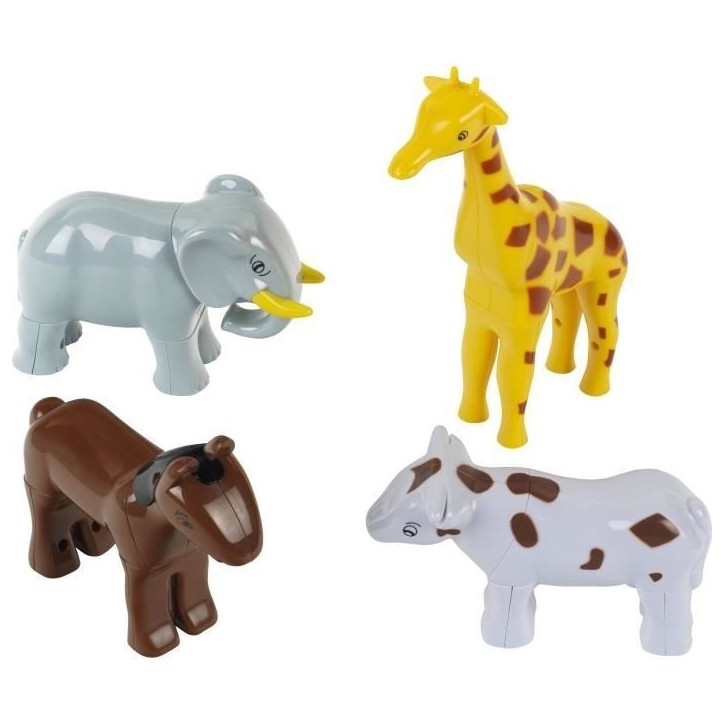 Animaux magnétiques - KLEIN - 0065 - 4 grands animaux Funny Puzzle, boîte ouverte - 16 pieces - Des 12 mois Animaux magnétiques - KLEIN - 0065 - 4 grands animaux Funny Puzzle, boîte ouverte - 16 pieces - Des 12 mois