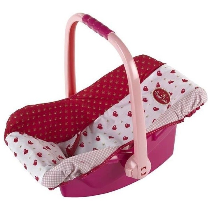 Porte-poupée rigide Princess Coralie - KLEIN - Pour poupées de 35 a 45 cm - Poignée a 3 positions - Coloris Aléatoire Rose o Porte-poupée rigide Princess Coralie - KLEIN - Pour poupées de 35 a 45 cm - Poignée a 3 positions - Coloris Aléatoire Rose o
