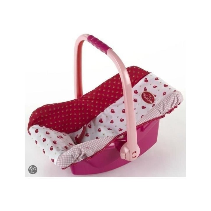 Porte-poupée rigide Princess Coralie - KLEIN - Pour poupées de 35 a 45 cm - Poignée a 3 positions - Coloris Aléatoire Rose o Porte-poupée rigide Princess Coralie - KLEIN - Pour poupées de 35 a 45 cm - Poignée a 3 positions - Coloris Aléatoire Rose o