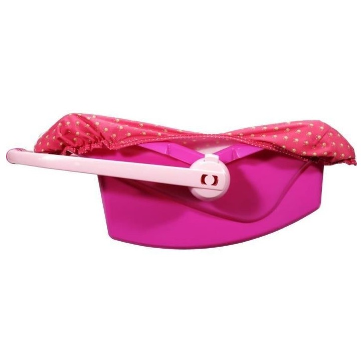 Porte-poupée rigide Princess Coralie - KLEIN - Pour poupées de 35 a 45 cm - Poignée a 3 positions - Coloris Aléatoire Rose o Porte-poupée rigide Princess Coralie - KLEIN - Pour poupées de 35 a 45 cm - Poignée a 3 positions - Coloris Aléatoire Rose o
