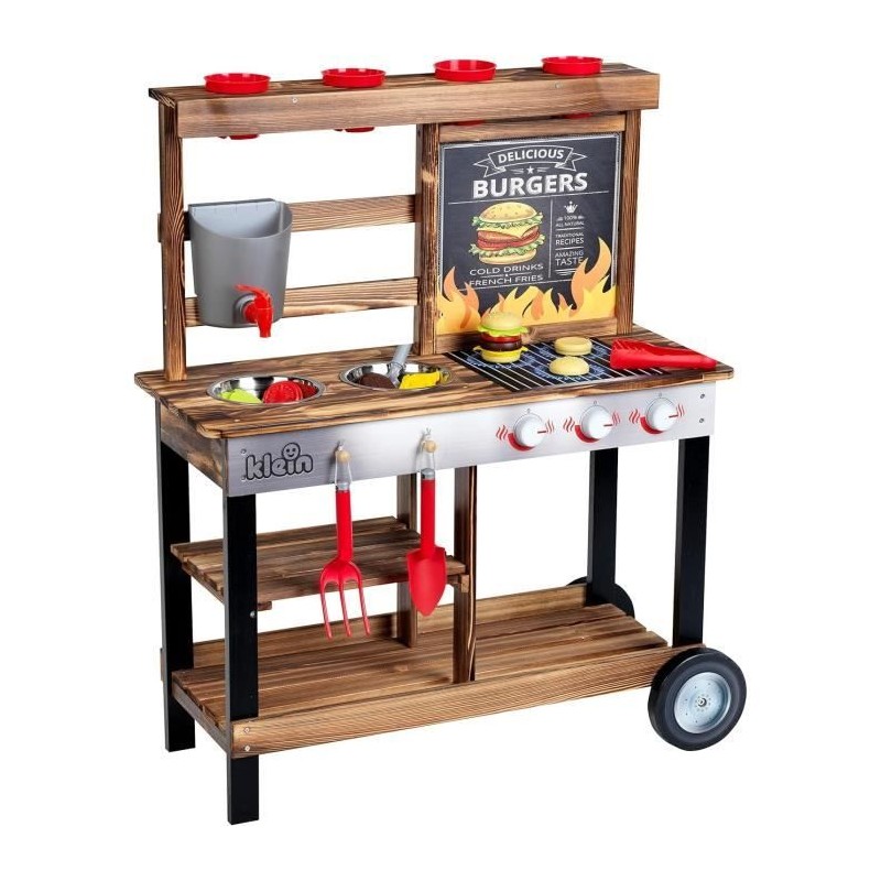 Cuisine d'été en bois Beach Picnic avec 23 accessoires - KLEIN - 236 Cuisine d'été en bois Beach Picnic avec 23 accessoires - KLEIN - 236