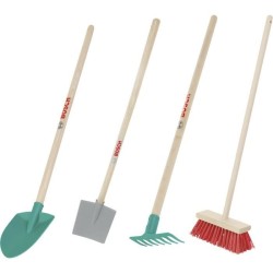 Outils de jardinage Bosch en bois et plastique, 4 pieces - KLEIN - 279