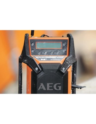 Radio de chantier AEG 12V-18V DAB+ USB sans batterie ni chargeur BR 1218C-0
