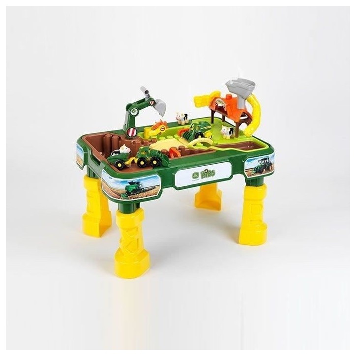 Table multi jeux sable et eau John Deere - KLEIN - 3948 - Mixte - Enfant - Jaune - A partir de 3 ans Table multi jeux sable et eau John Deere - KLEIN - 3948 - Mixte - Enfant - Jaune - A partir de 3 ans